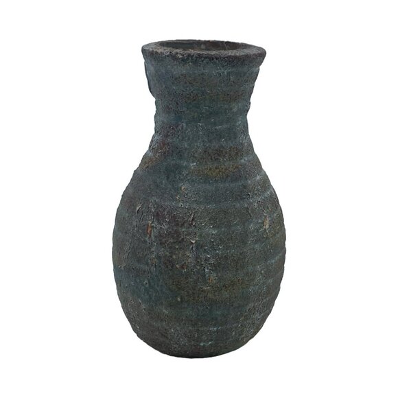 Dragonfly Tabletop Mini Chiminea Handmade Hand Painted Ceramic Tealight Holder - Picture 7 of 13